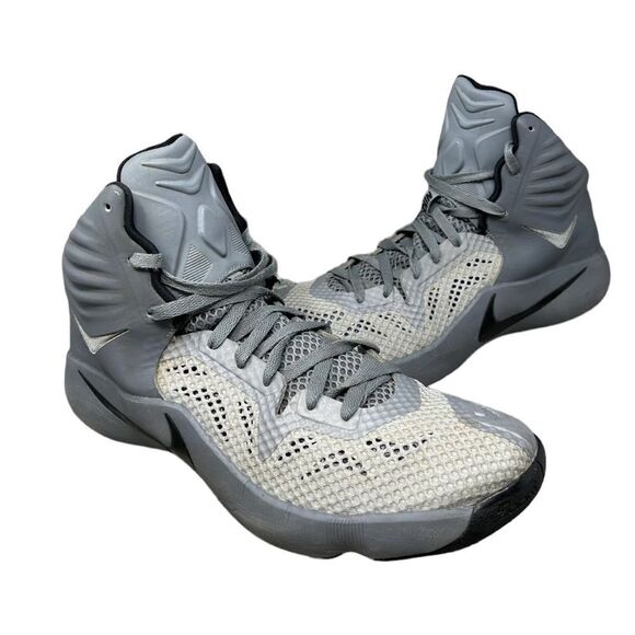 Nike Zoomhyperfuse 2014 Basketball Shoes •Dark  Gray Black 684591 Mens Size 11 main image 10